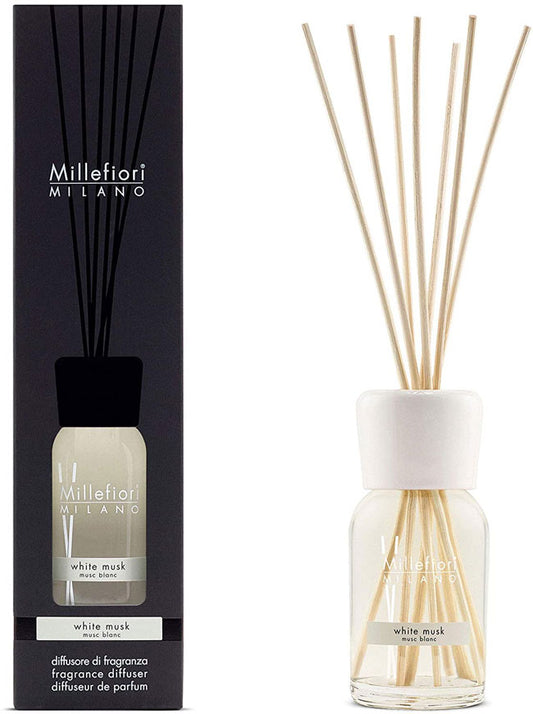Diffusore a Bastoncini 100 ml Muschio Bianco - Giardango
