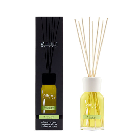 Lemon Grass Diffusore a Bastoncini Millefiori Milano - Giardango