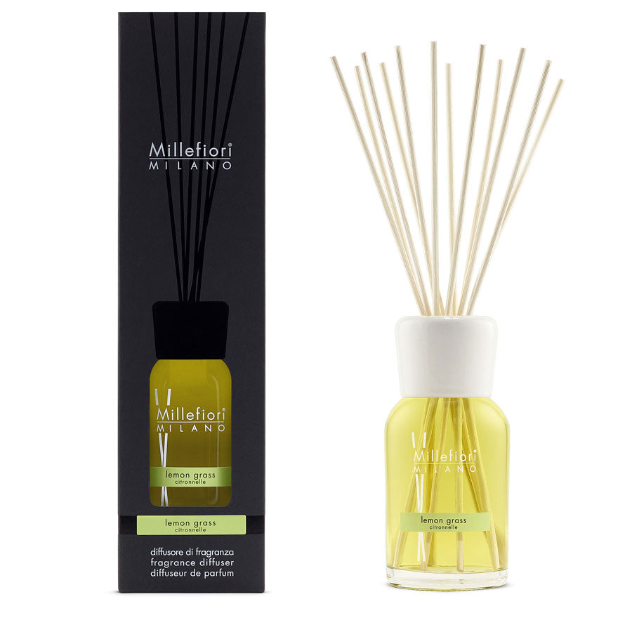 Lemon Grass Diffusore a Bastoncini Millefiori Milano - Giardango