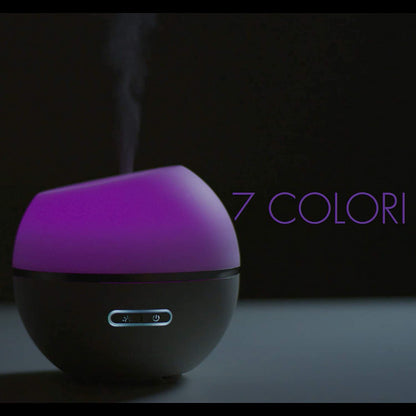 Diffusore ad Ultrasuoni Hydro Mezza Sfera Bianco & Tortora - Giardango