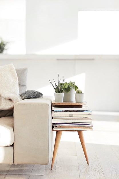 Vaso Tondo Ecopots Amsterdam 17 Grigio Chiaro