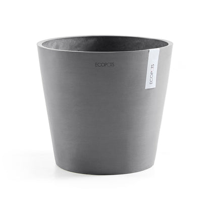 Vaso Tondo Ecopots Amsterdam 30 Grigio