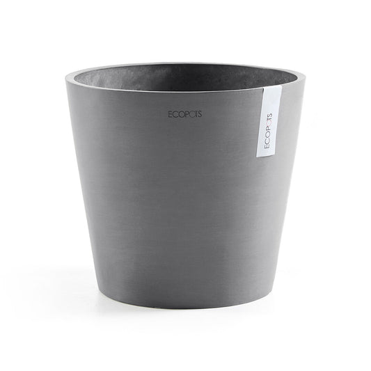 Vaso Tondo Ecopots Amsterdam 40 Grigio
