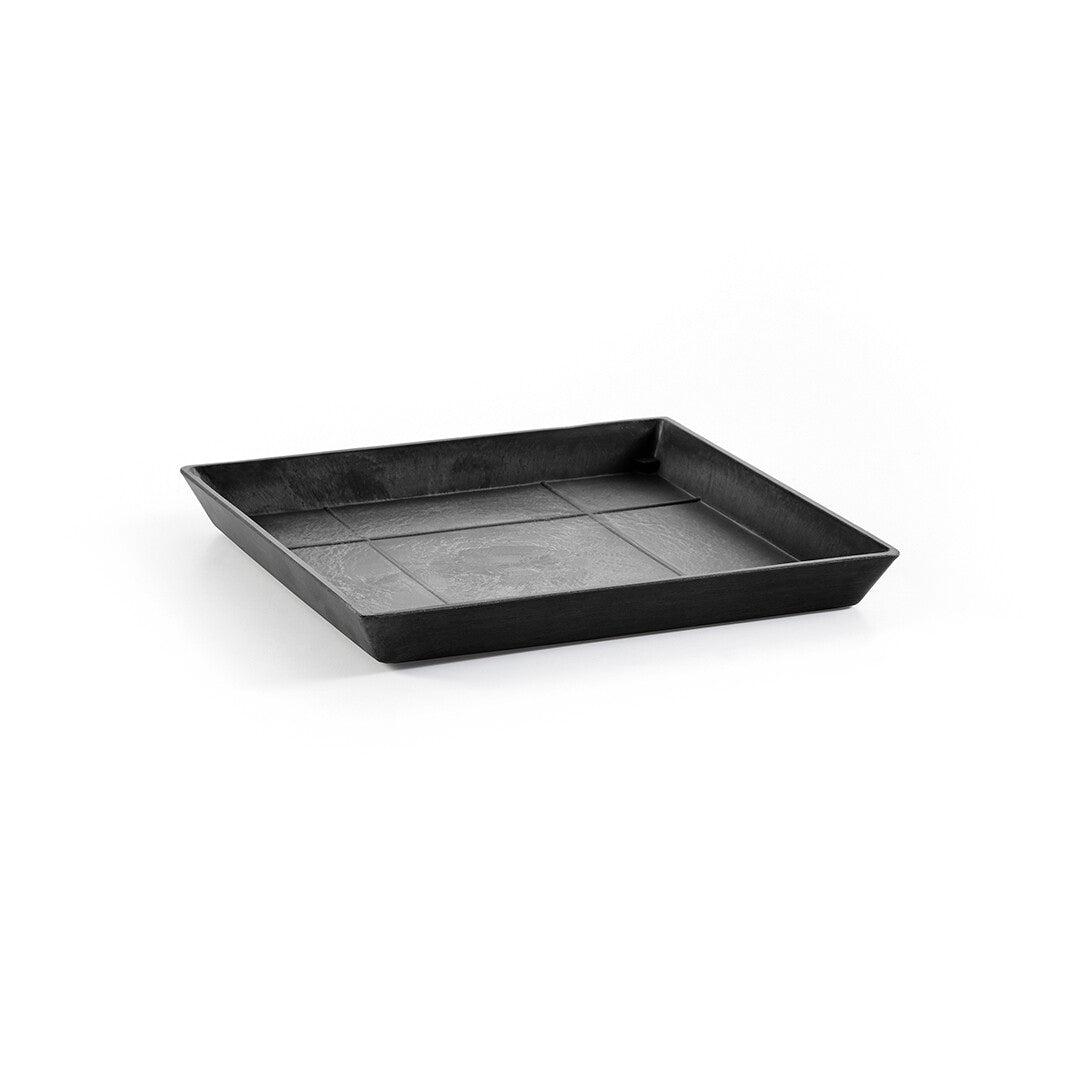 Sottovaso Quadrato Ecopots 30 Grigio Scuro
