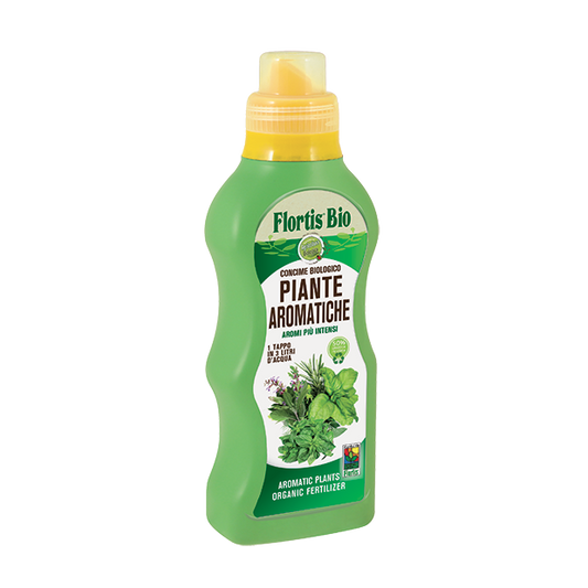Concime Bio per piante aromatiche 500 g Flortis Bio - Giardango