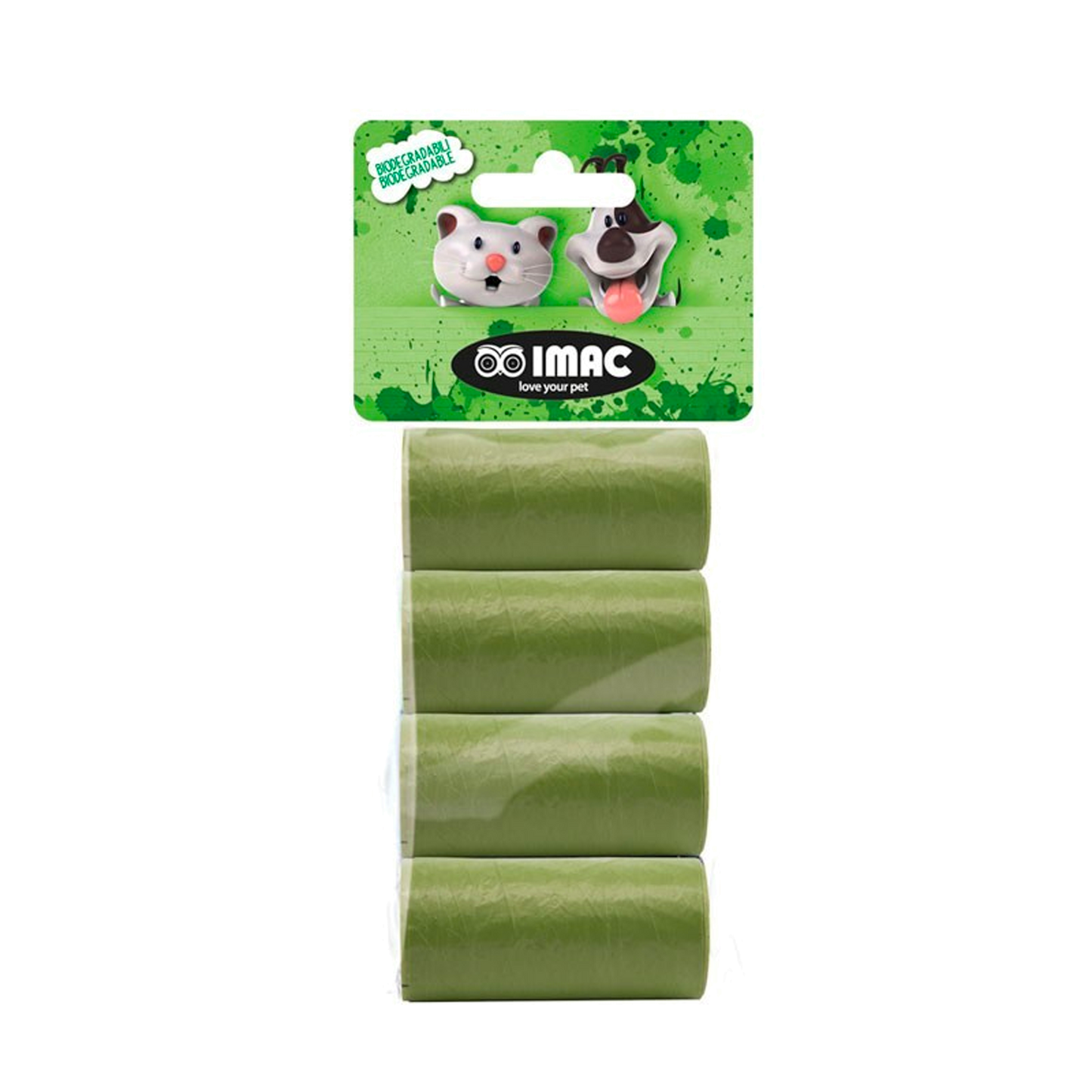 Sacchetti Igienici Biodegradabili 4 rotoli