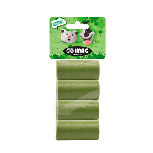 Sacchetti Igienici Biodegradabili 4 rotoli