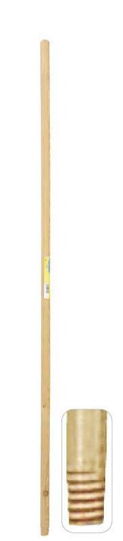 Manico in Legno di Faggio per Rastrelli, Diametro 26 mm Lunghezza 180 cm