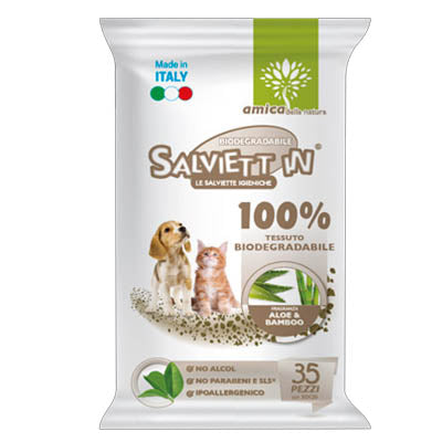 Salviettine Igienizzanti per Cani e Gatti