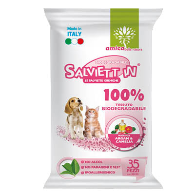 Salviettine Igienizzanti per Cani e Gatti