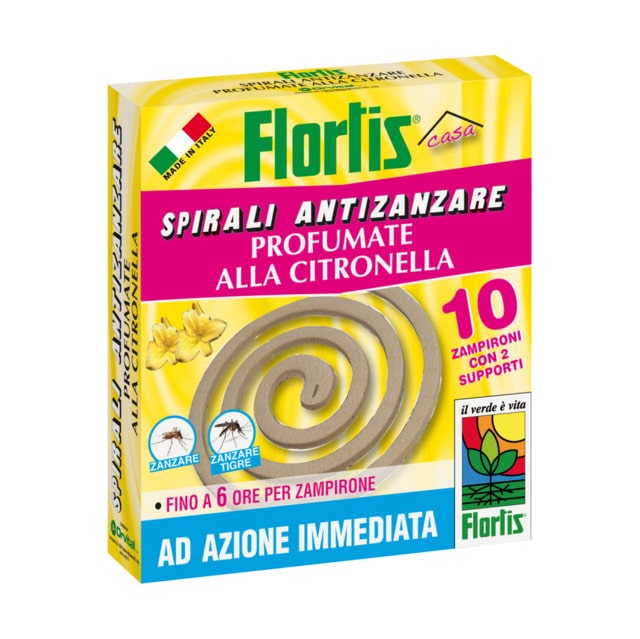 Spirali Antizanzare Profumate alla Citronella - Giardango
