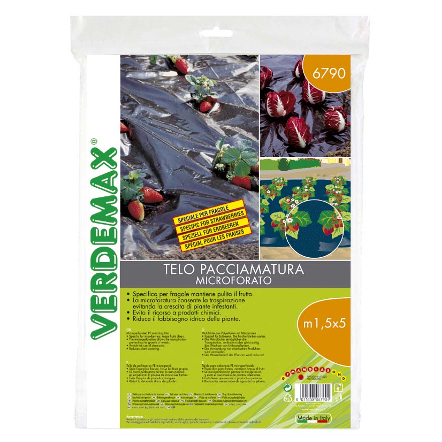 Telo per Pacciamatura Microforato 1,5 x 10 m