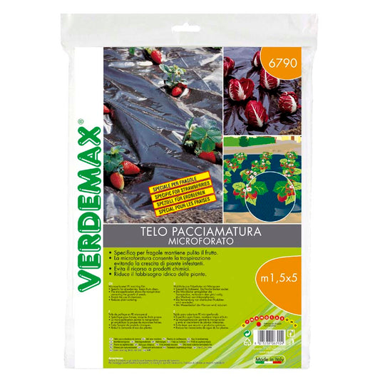 Telo per Pacciamatura Microforato 1,5 x 10 m
