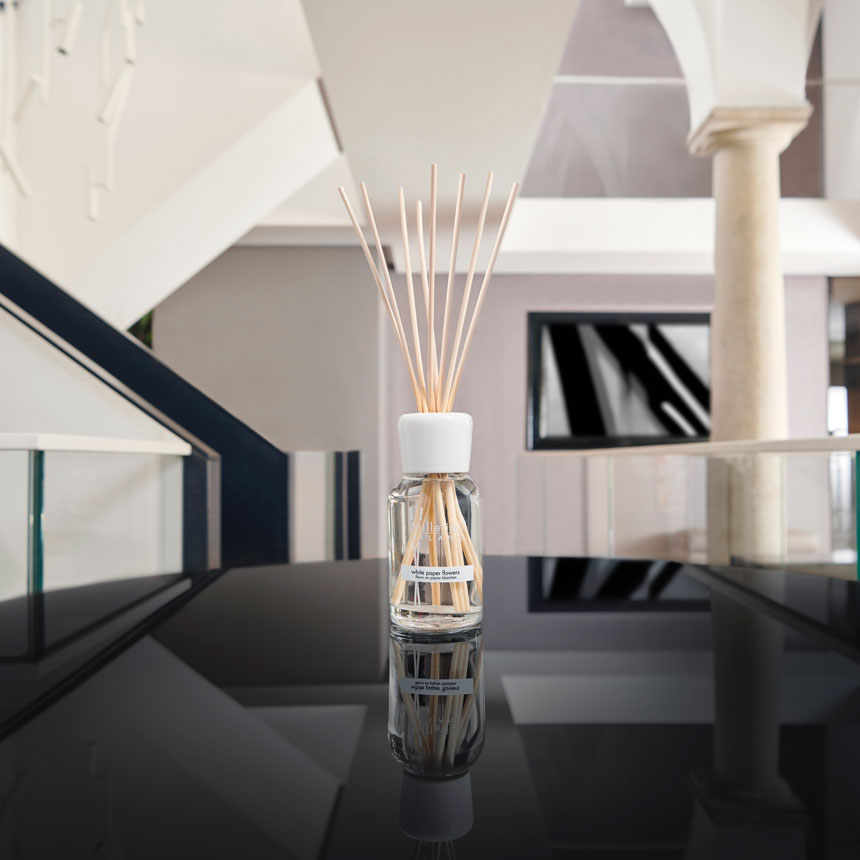 Diffusore a Bastoncini 250 ml White Paper Flowers - Giardango