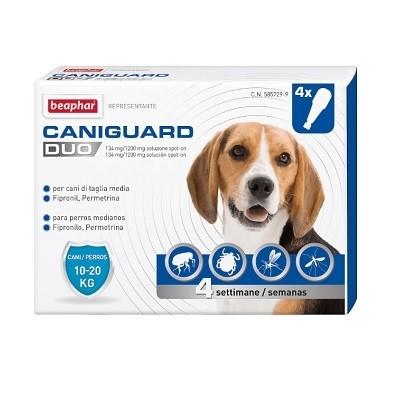 Beaphar Caniguard Duo Cane M 4 Pipette - Giardango