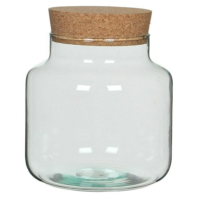 Vaso Chela in Vetro con Tappo in Sughero - Giardango