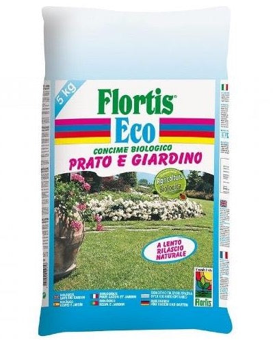 Concime per Prato e Giardino granulare 5kg Flortis