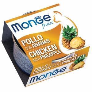 Monge Fruits Pollo con Ananas 80 g - Giardango