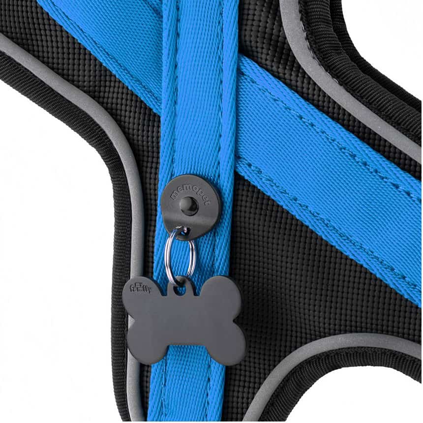 Pettorina Y in Nylon blu - Giardango