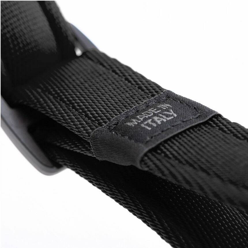 Pettorina Y in Nylon nera - Giardango