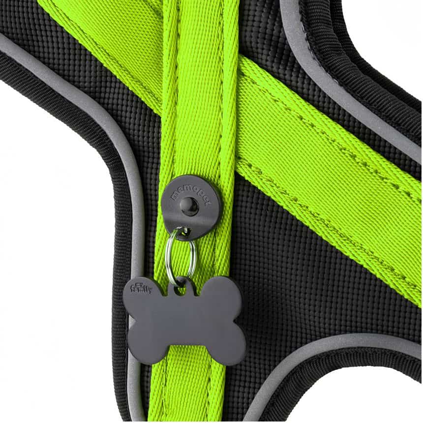 Pettorina Y in Nylon verde - Giardango