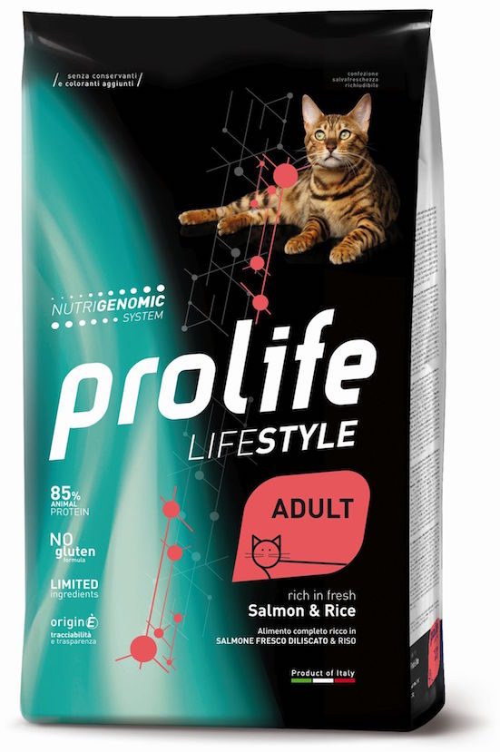 Prolife LifeStyle Adult Salmone e Riso 400 g - Giardango