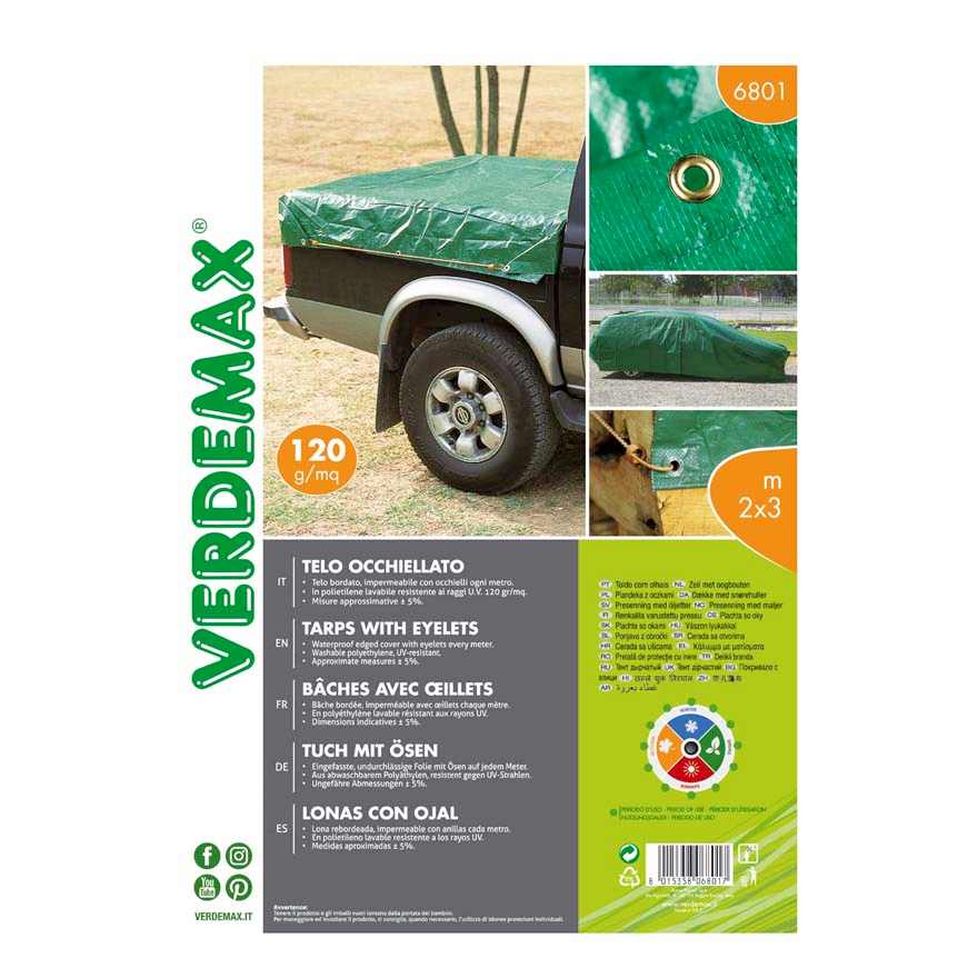 Telo Occhiellato 6x8 m - Giardango